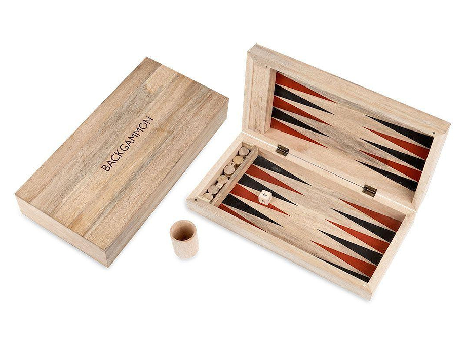 Mango Wood Backgammon