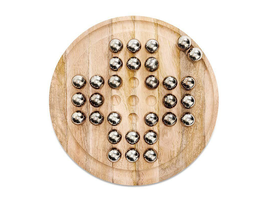 Mango Wood Giant Solitare Board