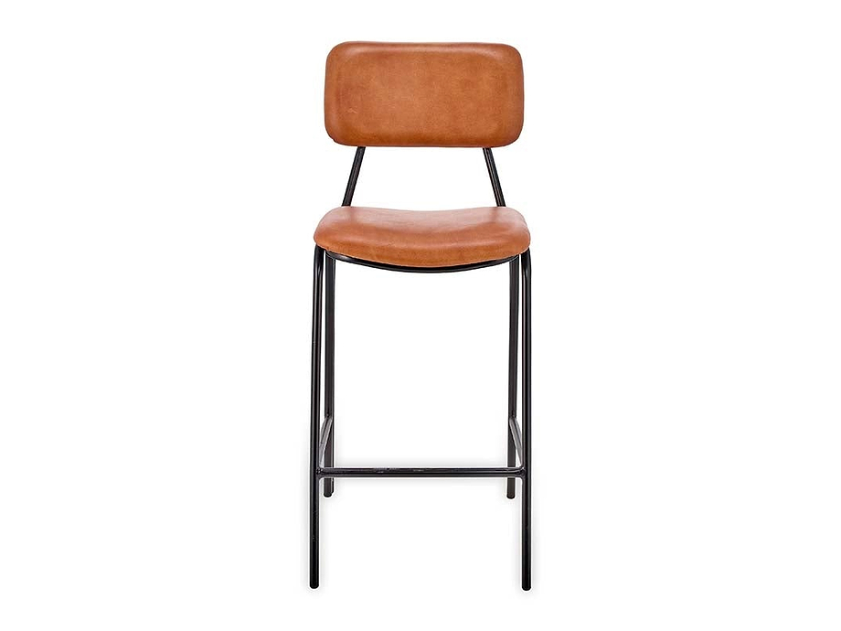 Sotta Leather Bar Chair