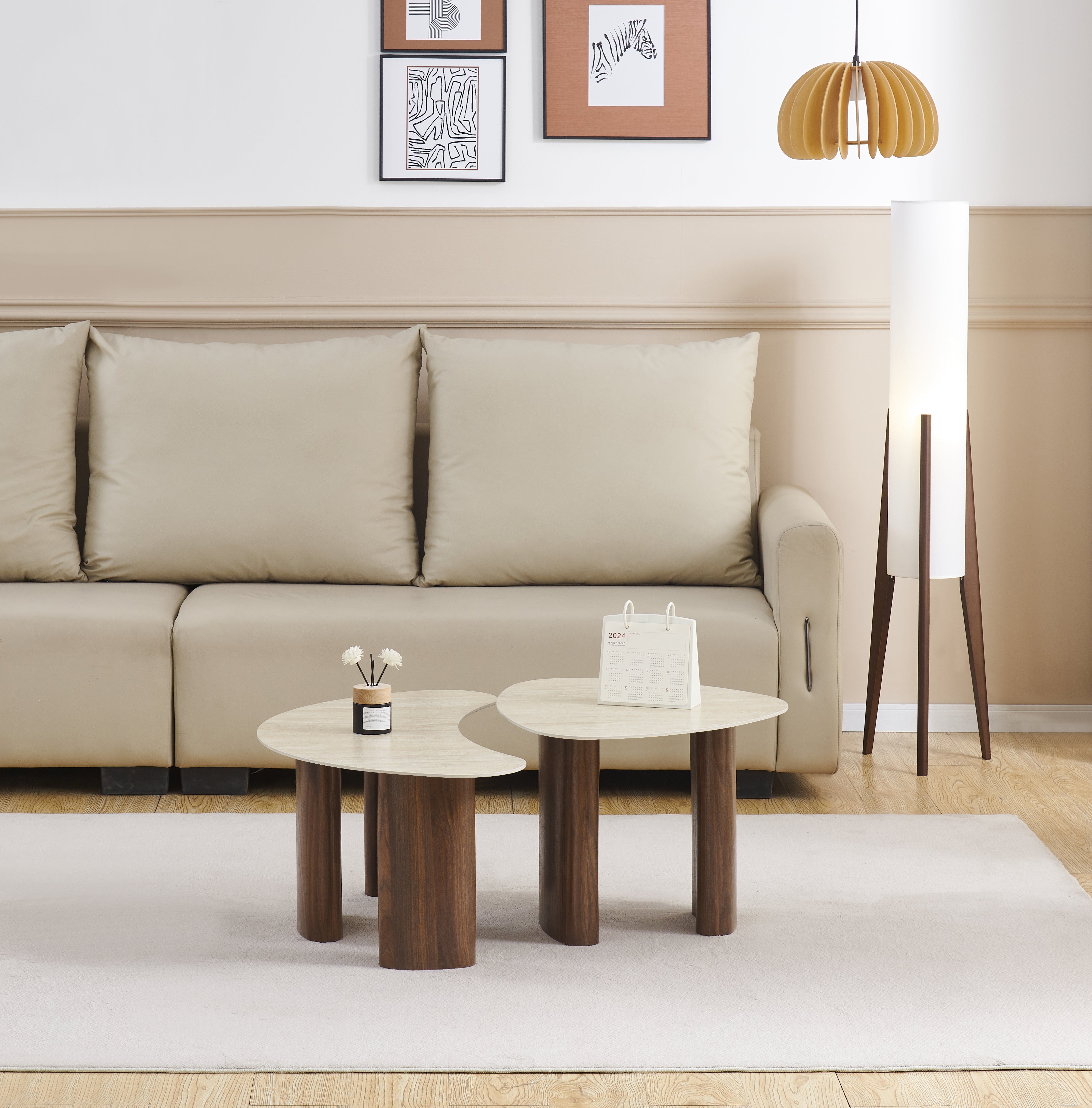 איך מתאימים שולחן ושטיח לסלון