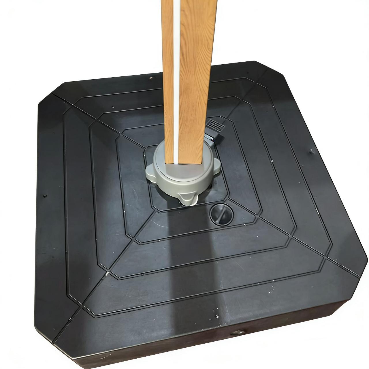 בסיס לשמשייה 130 ליטר על גלגלים