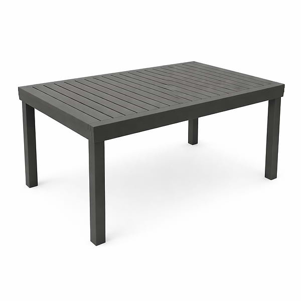 שולחן אלומיניום לגינה ולמרפסת 100% אלומיניום 100X135/270 ס