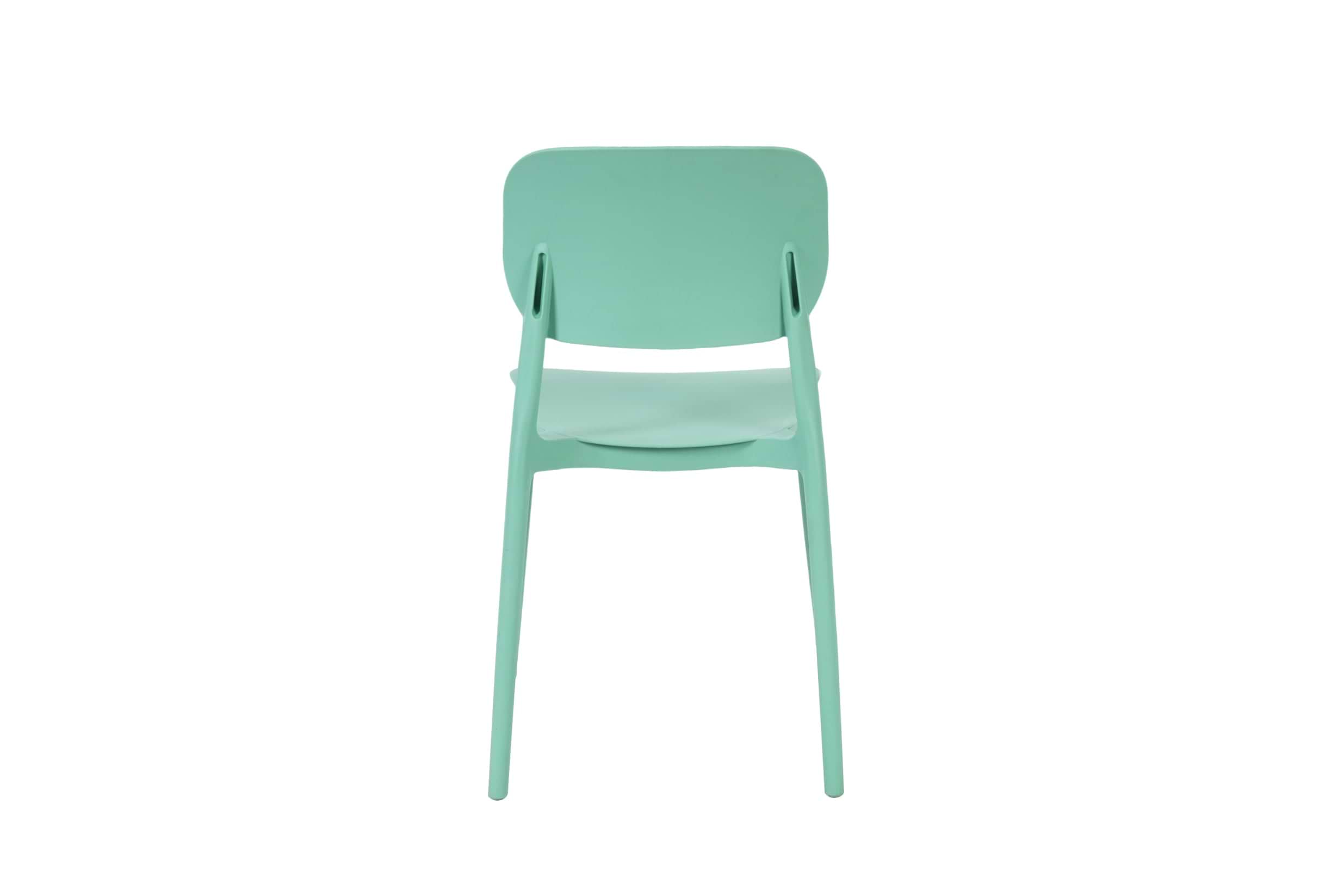 כסא פלסטיק קשיח לגינה בצבע פיסטוק דגם יוגב