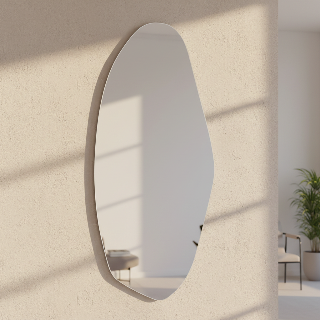 מראת גוף אסימטרית לתלייה על הקיר 180*80 ס"מ