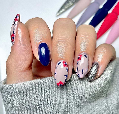Get Perfect Cool And Cosy Dark Winter Nails At Home Mylee