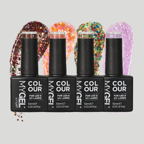 confetti gel nail polish