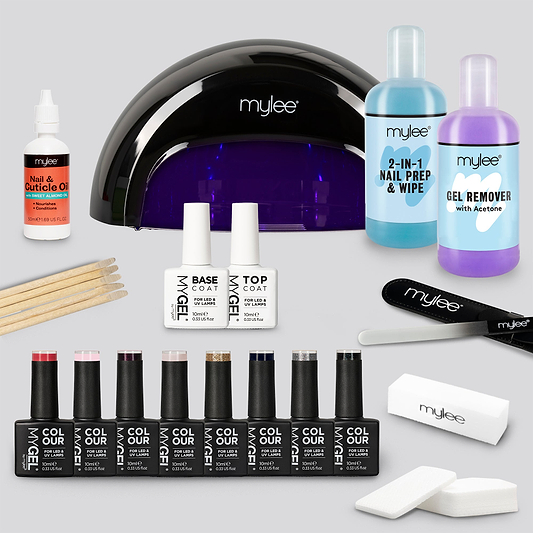 Mylee The Full Works Complete Gel Polish Kit (Black) - City Slicker (Worth ¬£184)