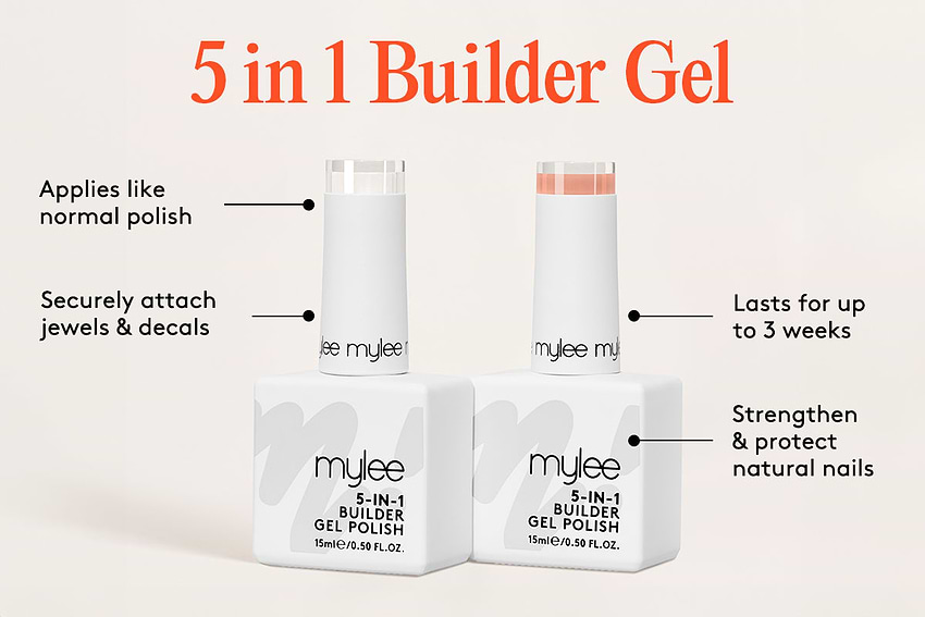 Achieve long, strong & utterly heroic nails with 5-In-1 Builder Gel
