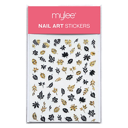 Mylee Golden Leaves Nail Art Stickers