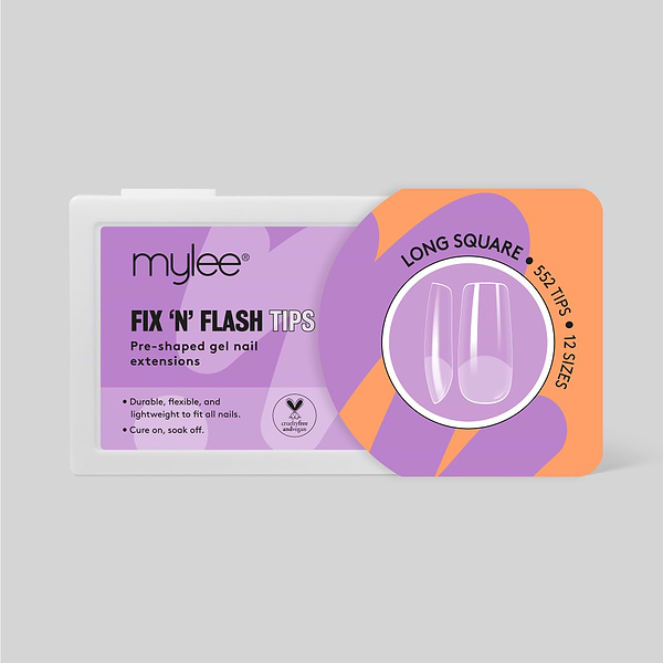 Mylee Fix 'N' Flash Tips - Long Square