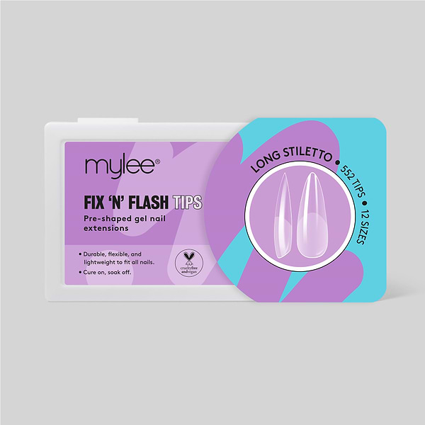 Mylee Fix 'N' Flash Tips - Long Stiletto