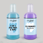 Mylee Nail Prep & Wipe + Gel Remover Duo, 250ml