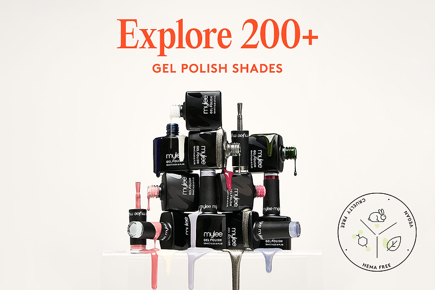 Discover over 200 long-lasting & totally vegan gel polish shades