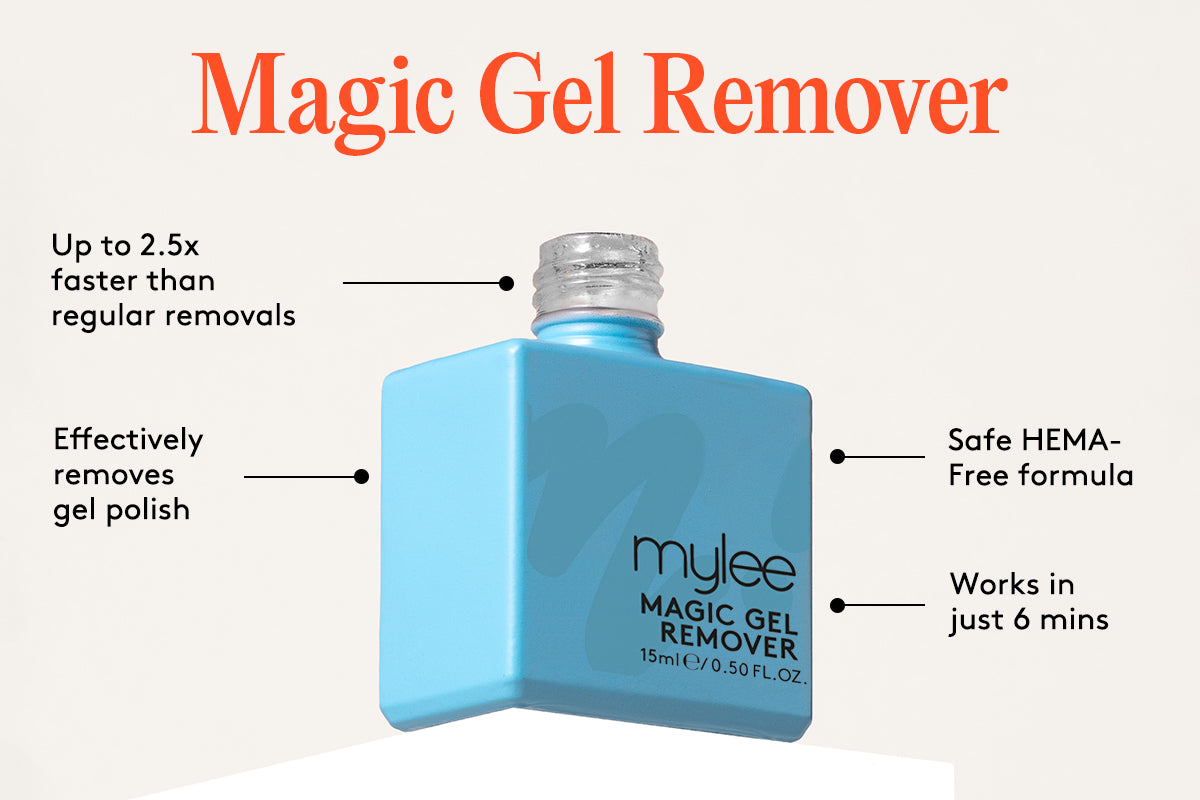 Make gel polish disappear in 6 mins with Magic Gel Remover