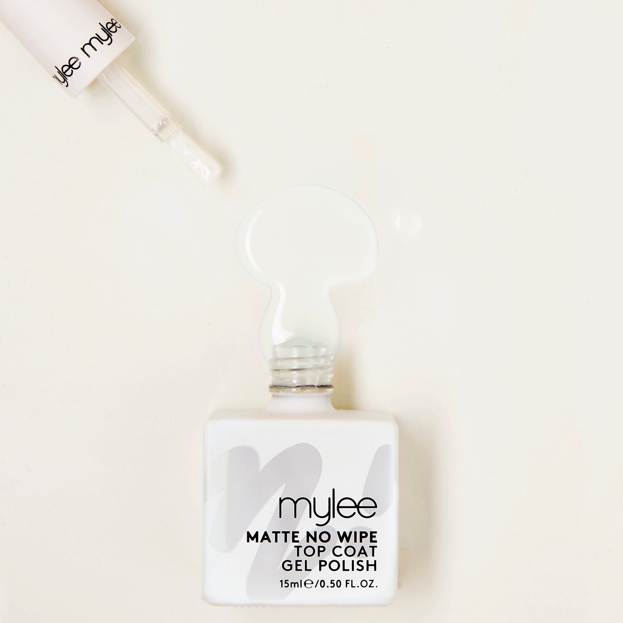 Mylee Matte No Wipe Top Coat Gel Nail Polish - 15ml