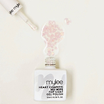 Mylee Heart Confetti No Wipe Top Coat 15ml