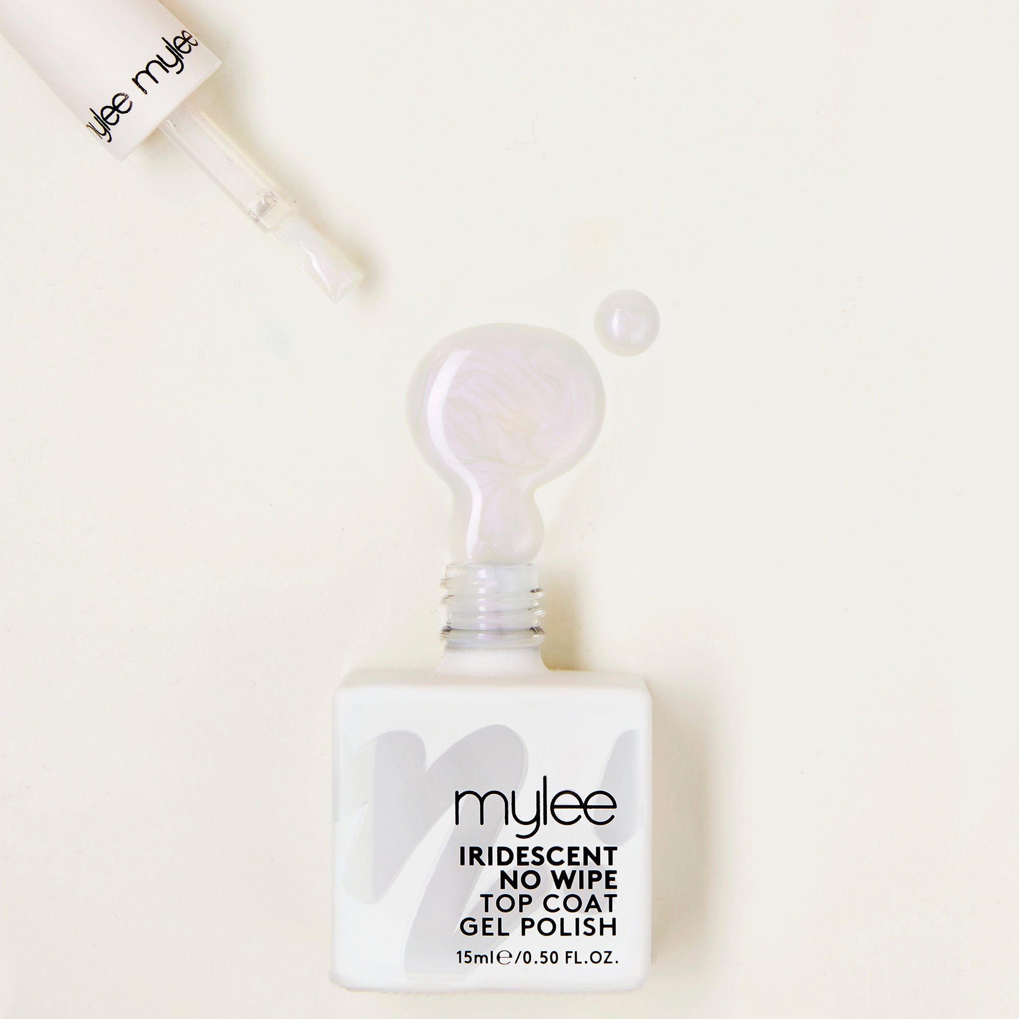 Mylee Iridescent No Wipe Top Coat Gel Polish 15ml