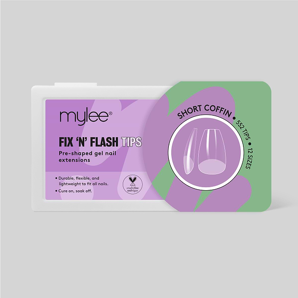 Mylee Fix 'N' Flash Tips - Short Coffin