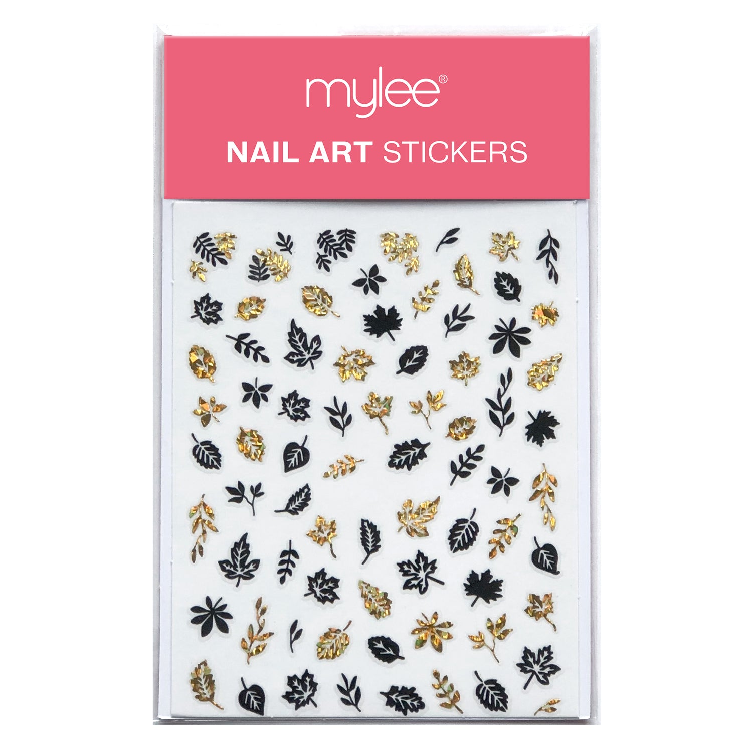 Mylee Golden Leaves Nail Art Stickers