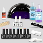 Mylee The Full Works Complete Gel Polish Kit (Black) - Spring/Summer (Worth £171)