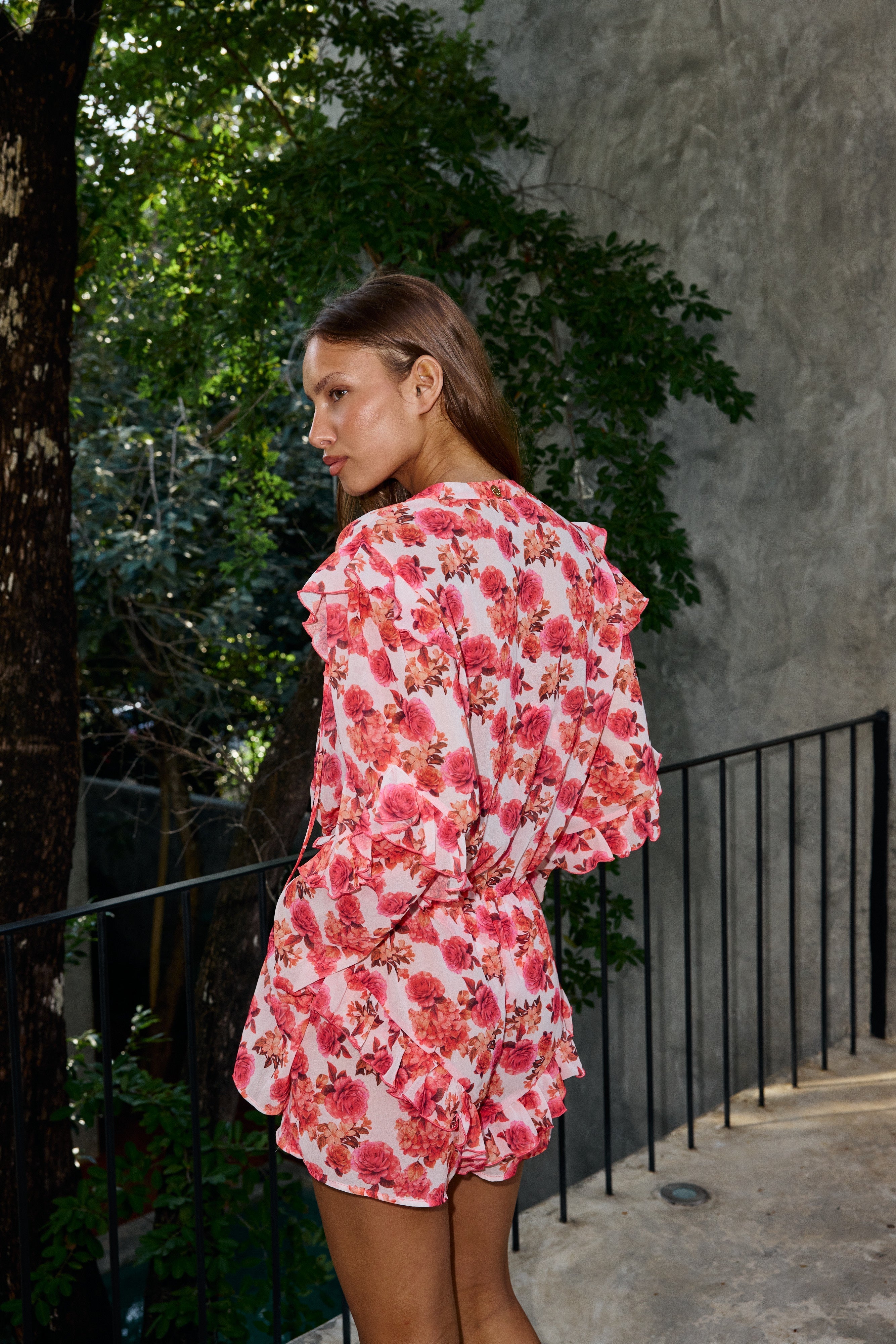 ALEXA ROMANTIC FLOWERS - JUMPSUIT – Bananhot