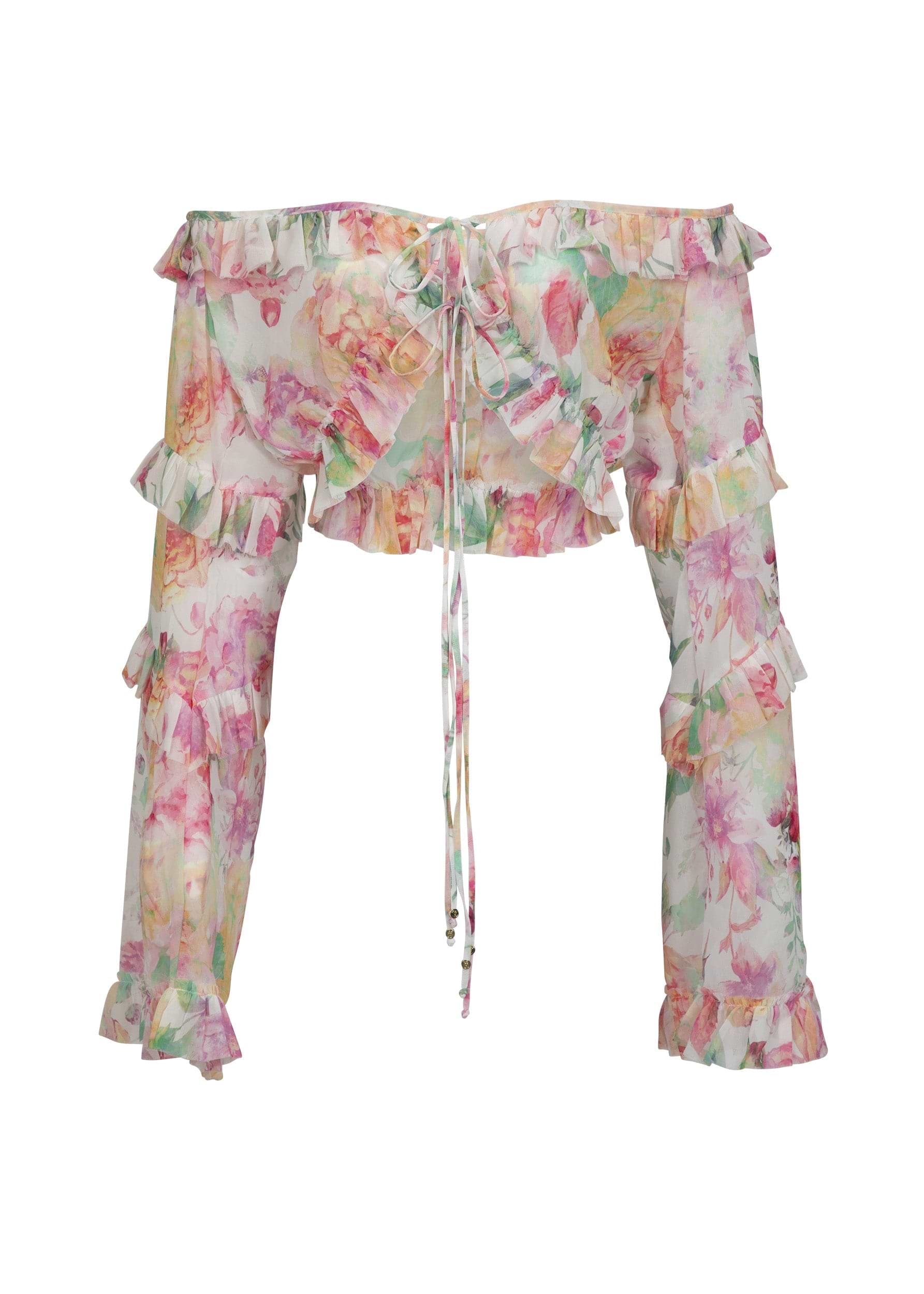 ANITA VINTAGE FLOWER - SHIRT – Bananhot LLC