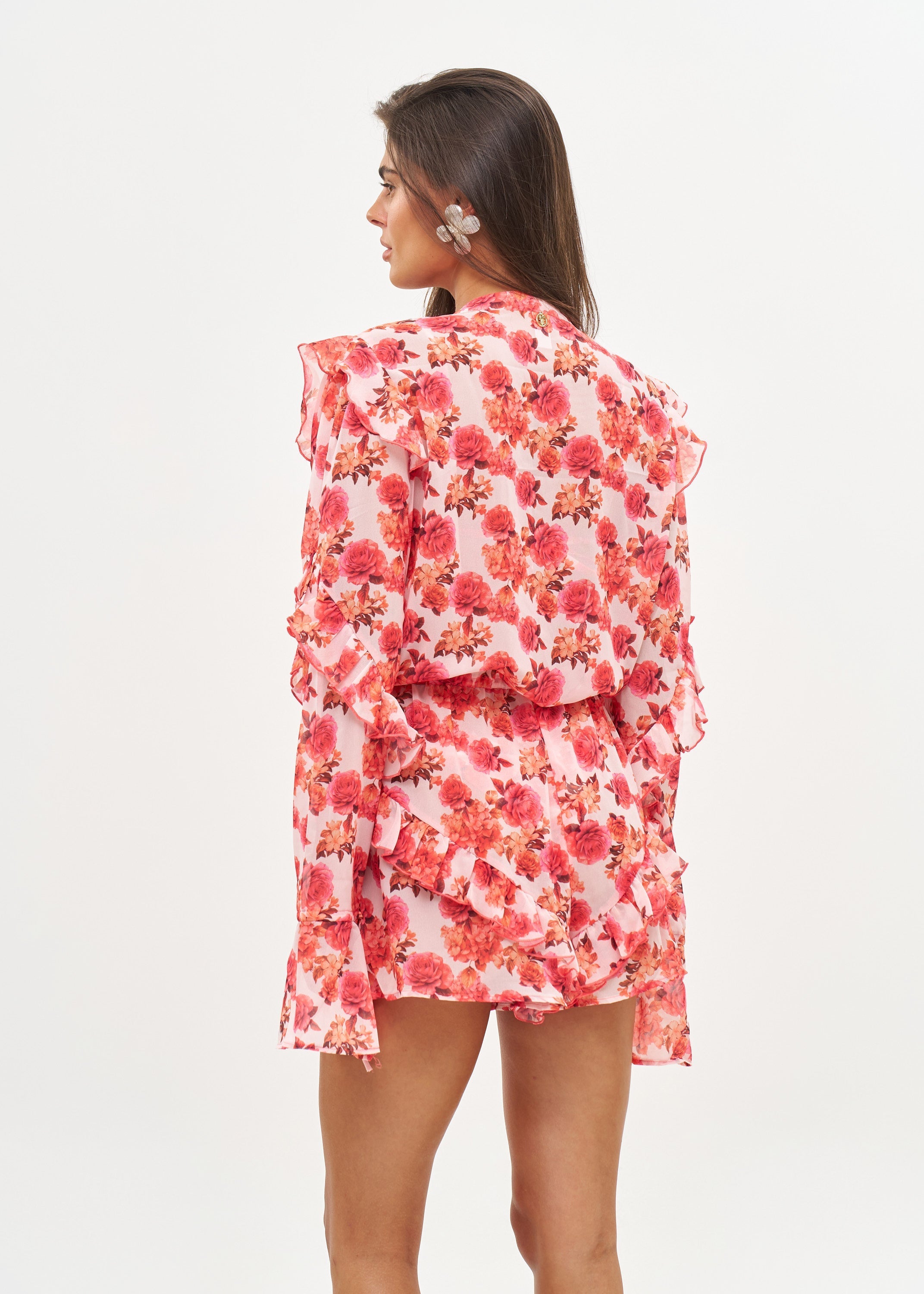【Bibiy】ALEXA FLOWER ROMPERS ALEXA ROMANTIC FLOWERS - JUMPSUIT – Bananhot