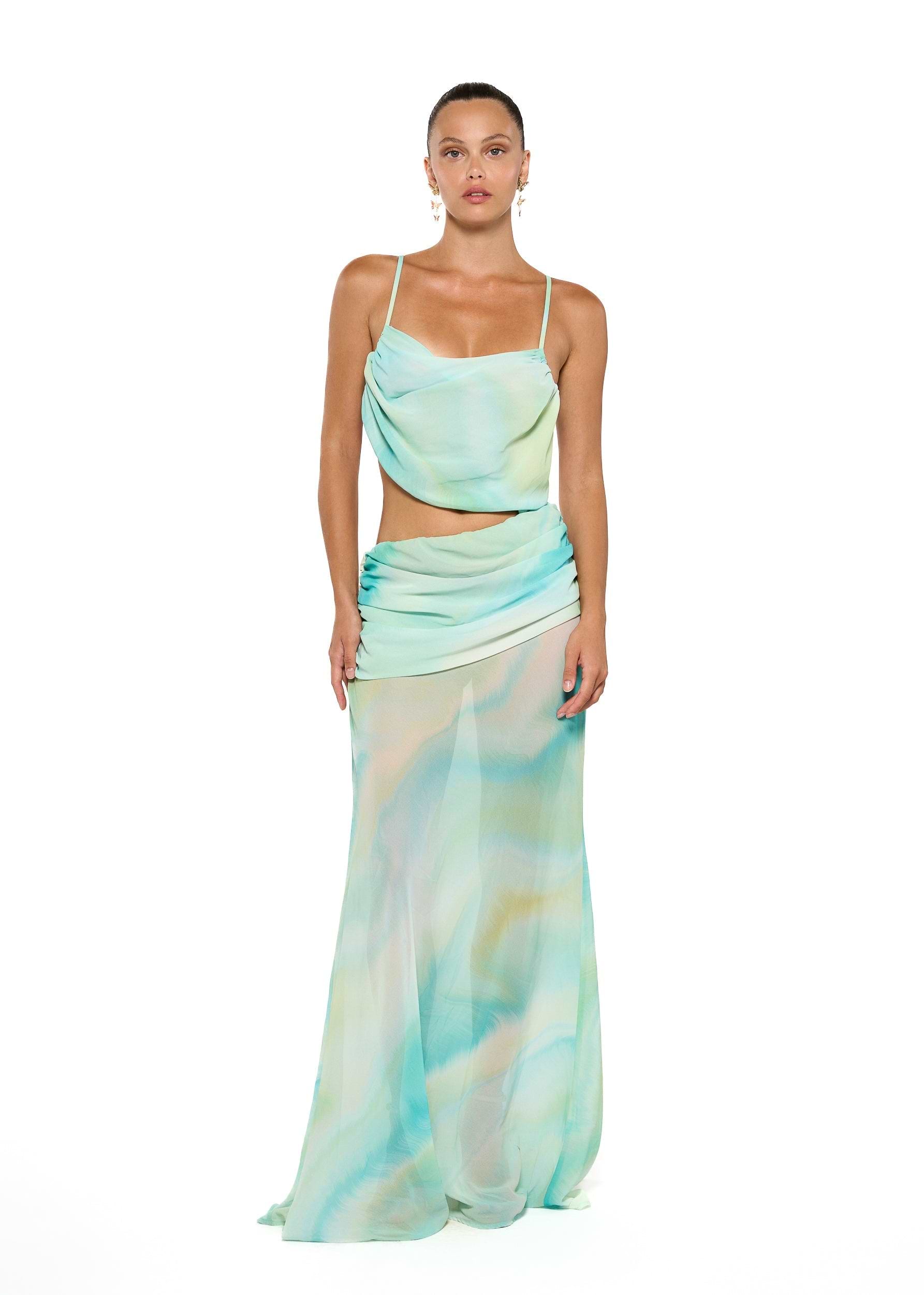 Bananhot Bikinis ALFIA Green Lagoon - DRESS XL / Green Lagoon Bananhot Bikinis ALFIA Green Lagoon - DRESS XL / Green Lagoon