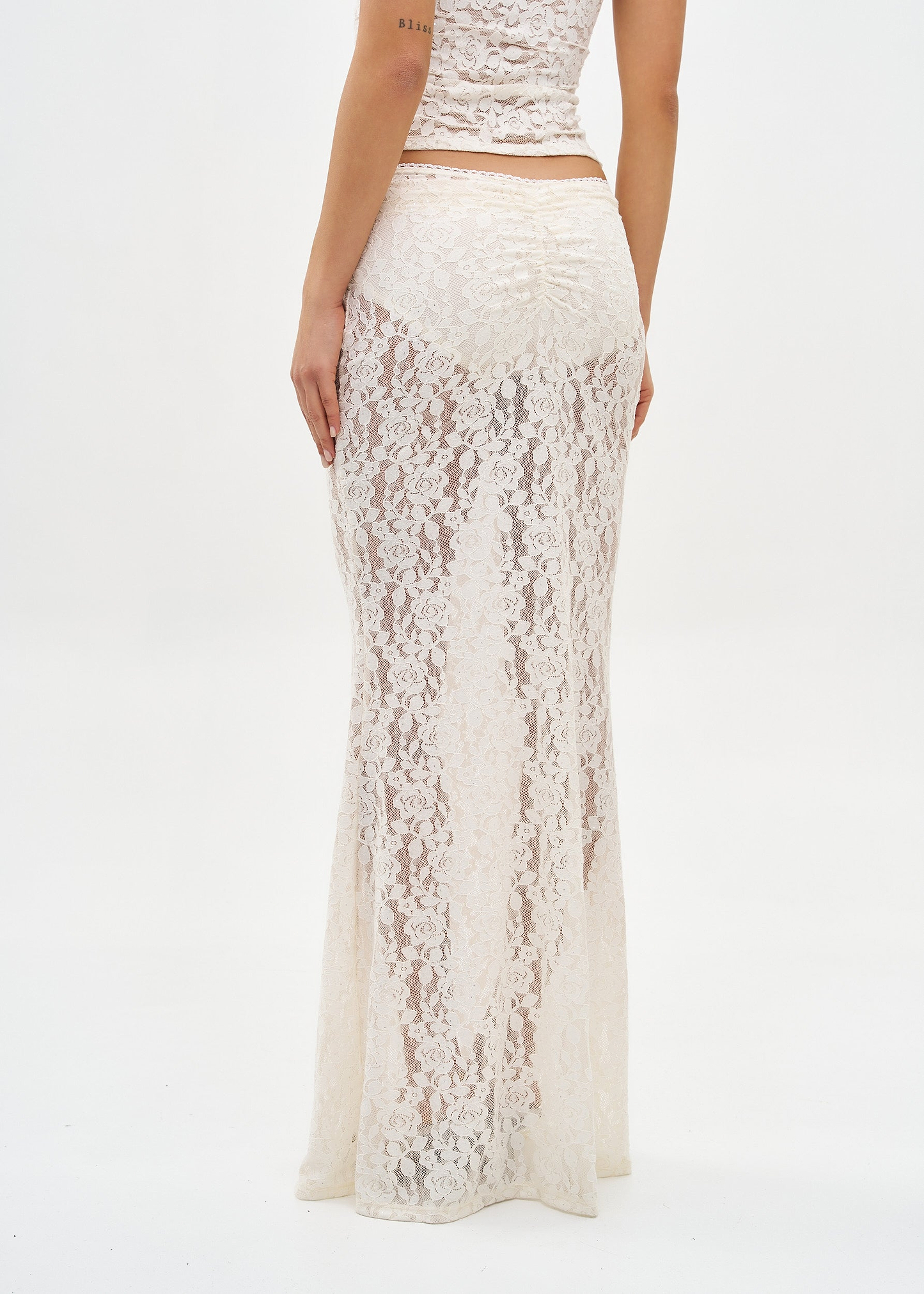 DAISY CREAM LACE - SKIRT