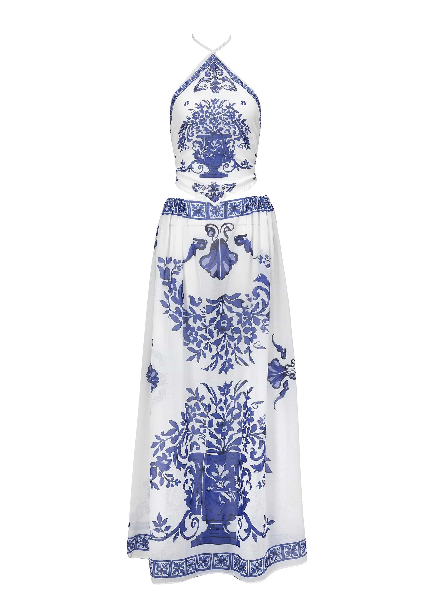 RILEY BLUE MATERA - MAXI DRESS