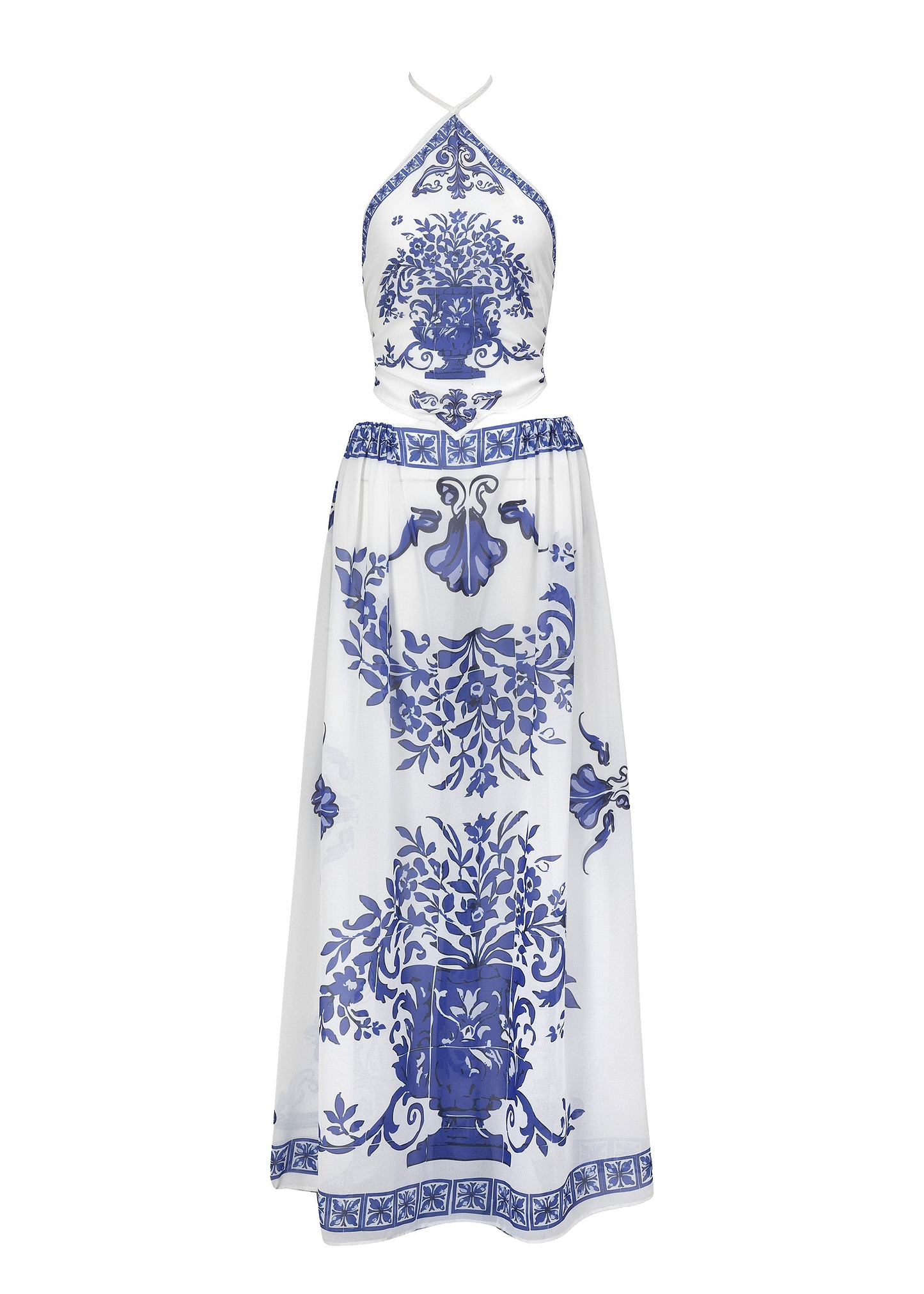 RILEY BLUE MATERA - MAXI DRESS