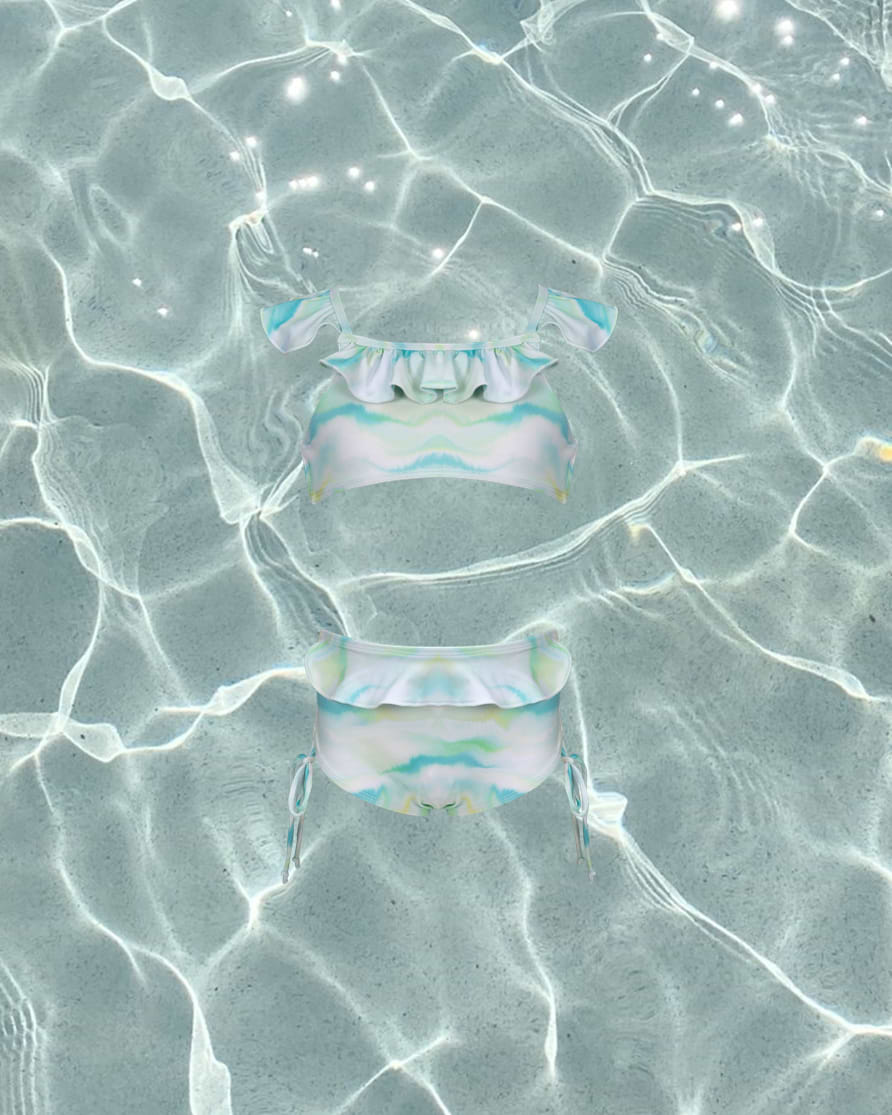 GIRL MIMI BIKINI - GREEN LAGOON