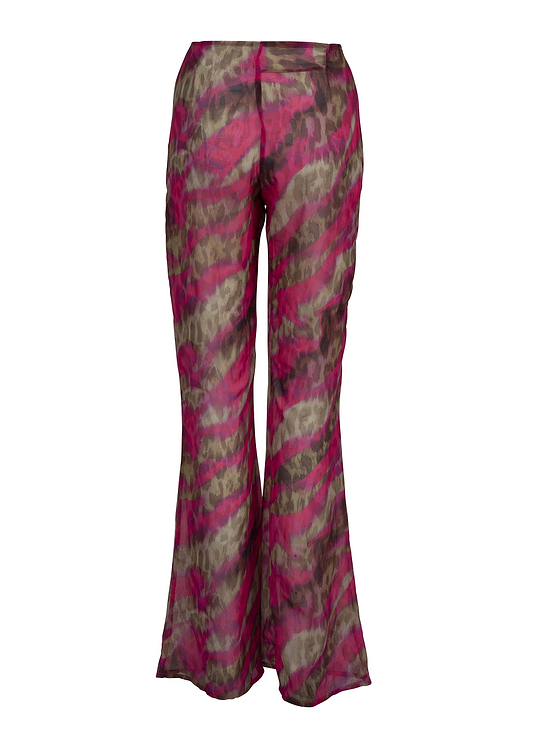 TERESA PINK BROWN JUNGLE - PANTS