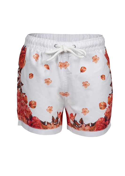 BOY ROMANTIC FLOWERS - SWIM SHORT