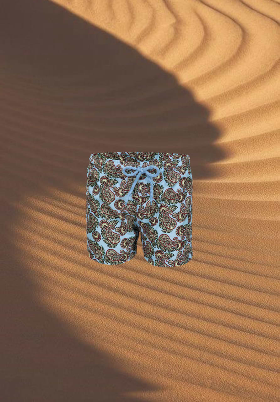 BOY SWIM SHORT - POPSICLE PAISLEY