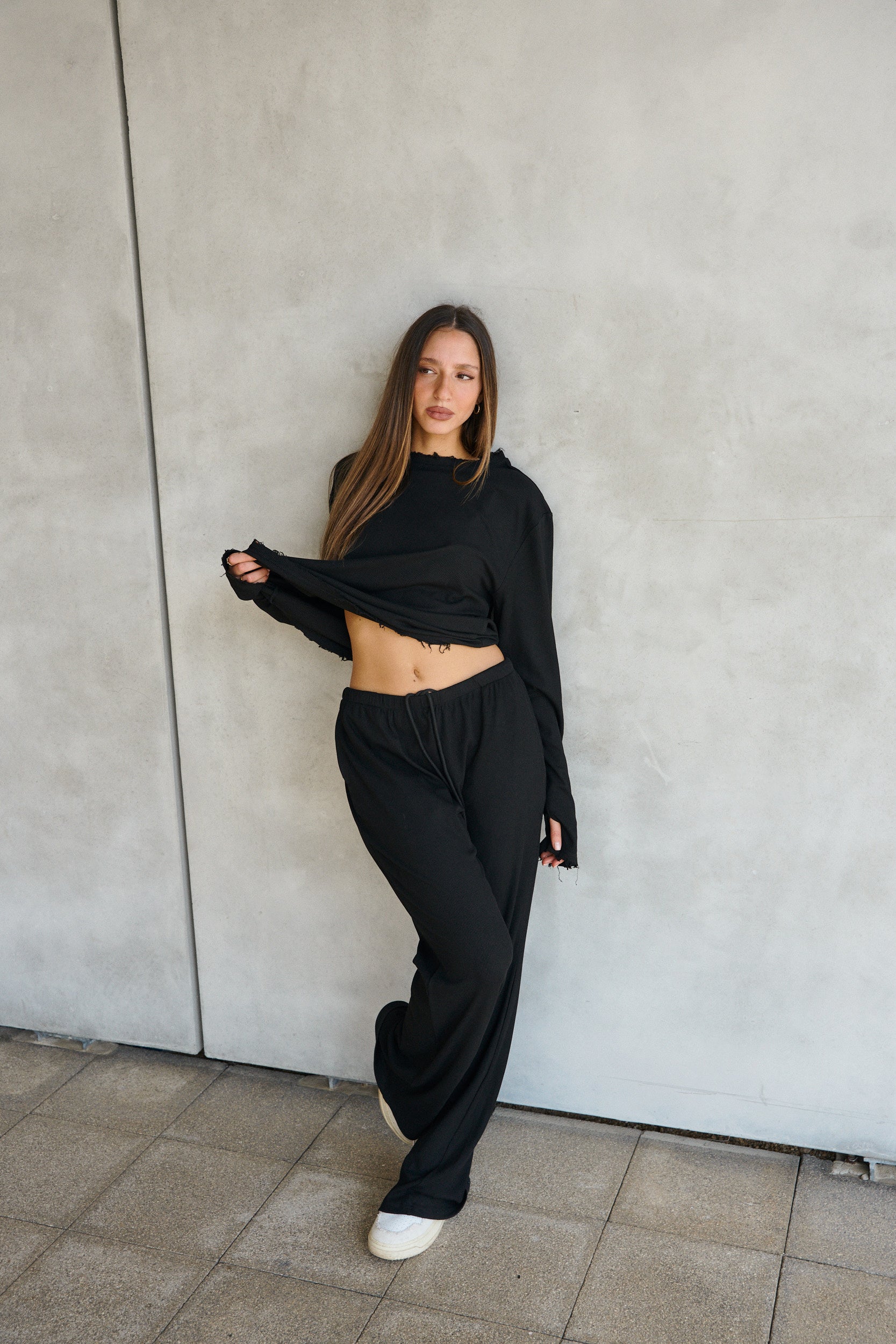 בגדי ספורט לנשים ADDISON BLACK - PANTS