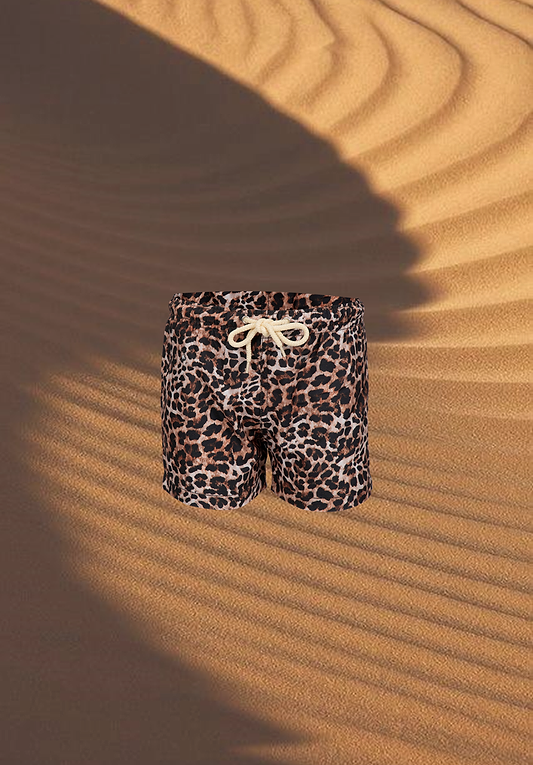 BOY SWIM SHORT - LEOPARD DREAM