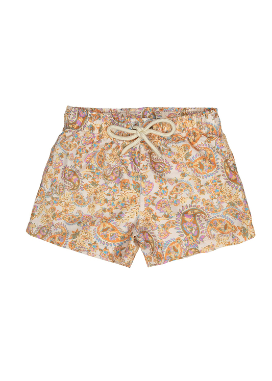 BOY SWIM SHORTS - PAISLEY BOHO