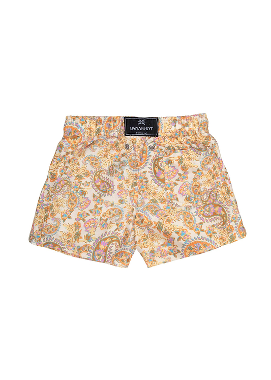 BOY SWIM SHORTS - PAISLEY BOHO