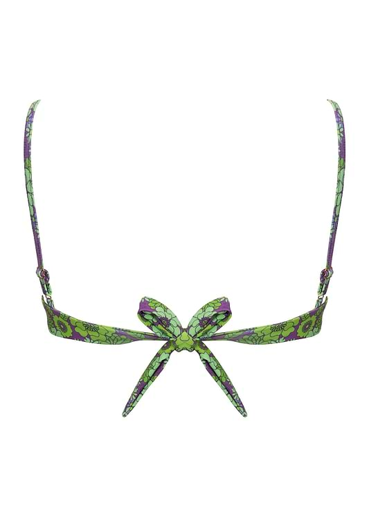 EMELIE PURPLE GREEN - TOP