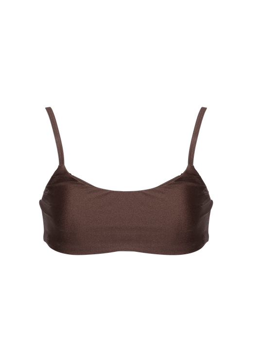 ISADORA BROWN SHINY - TOP