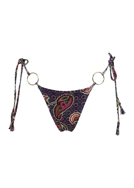 RINGS PURPLE PAISLEY  - BOTTOM