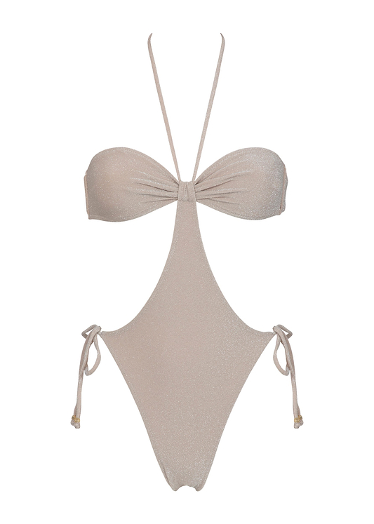 JADE IVORY LUREX - ONE PIECE