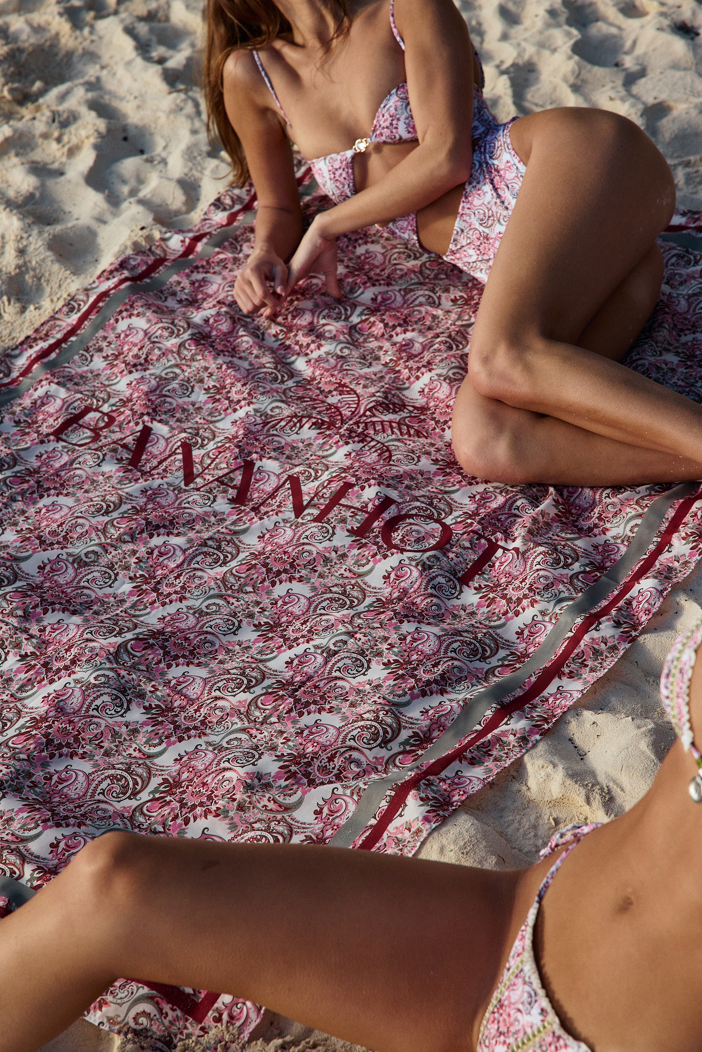 SARONG - PRINTED ROCKROSE PAISLEY
