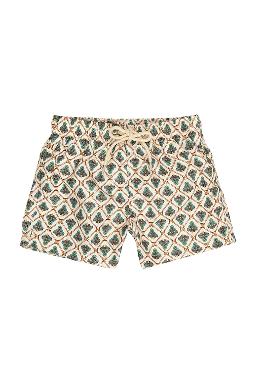 BOY SWIM SHORTS - ROYAL