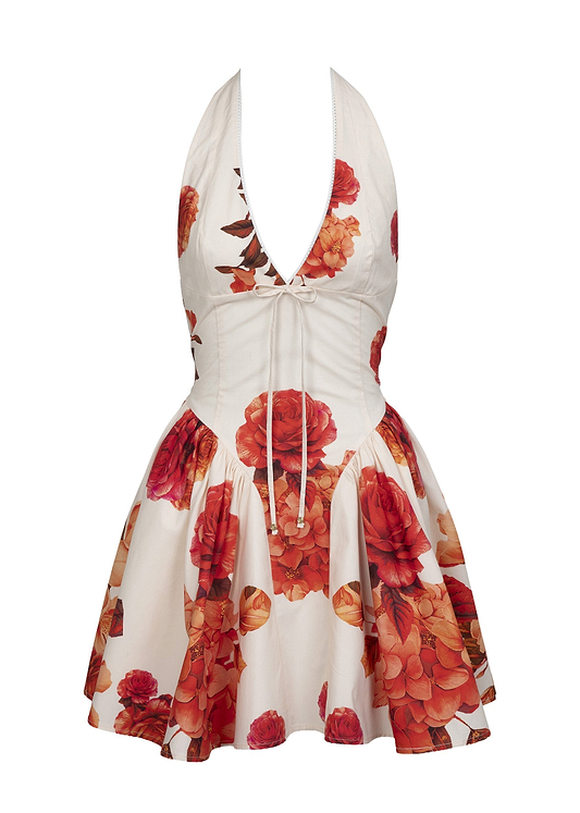 ALECIA ROMANTIC FLOWERS - DRESS