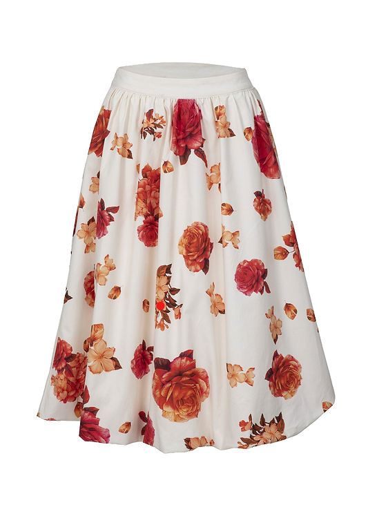 SOLANA ROMANTIC FLOWERS - SKIRT