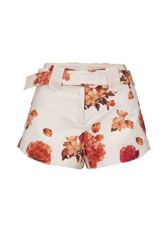 LAVANDA ROMANTIC FLOWERS - SHORTS