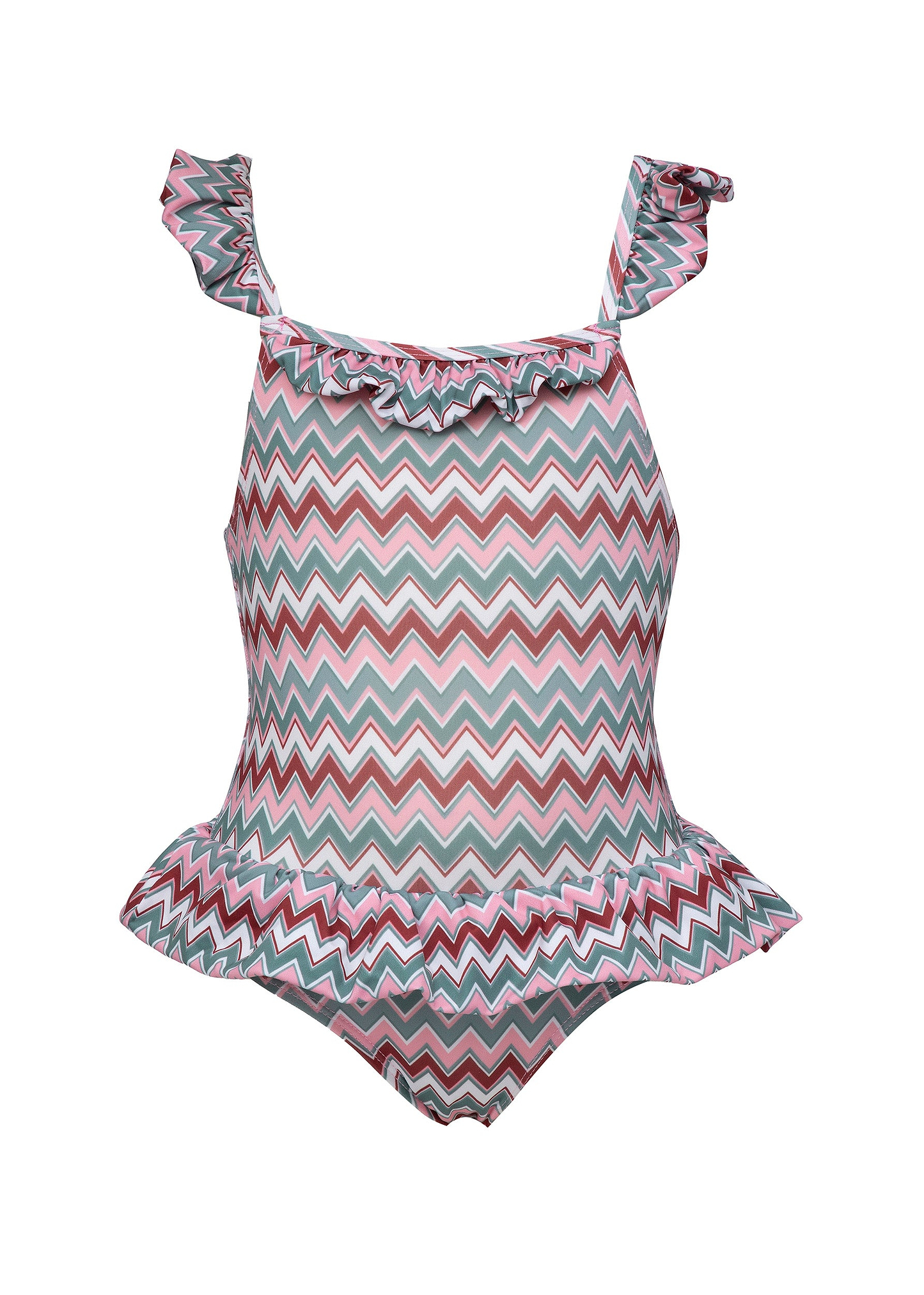 GIRL TIA BARI CHEVRON - ONE PIECE