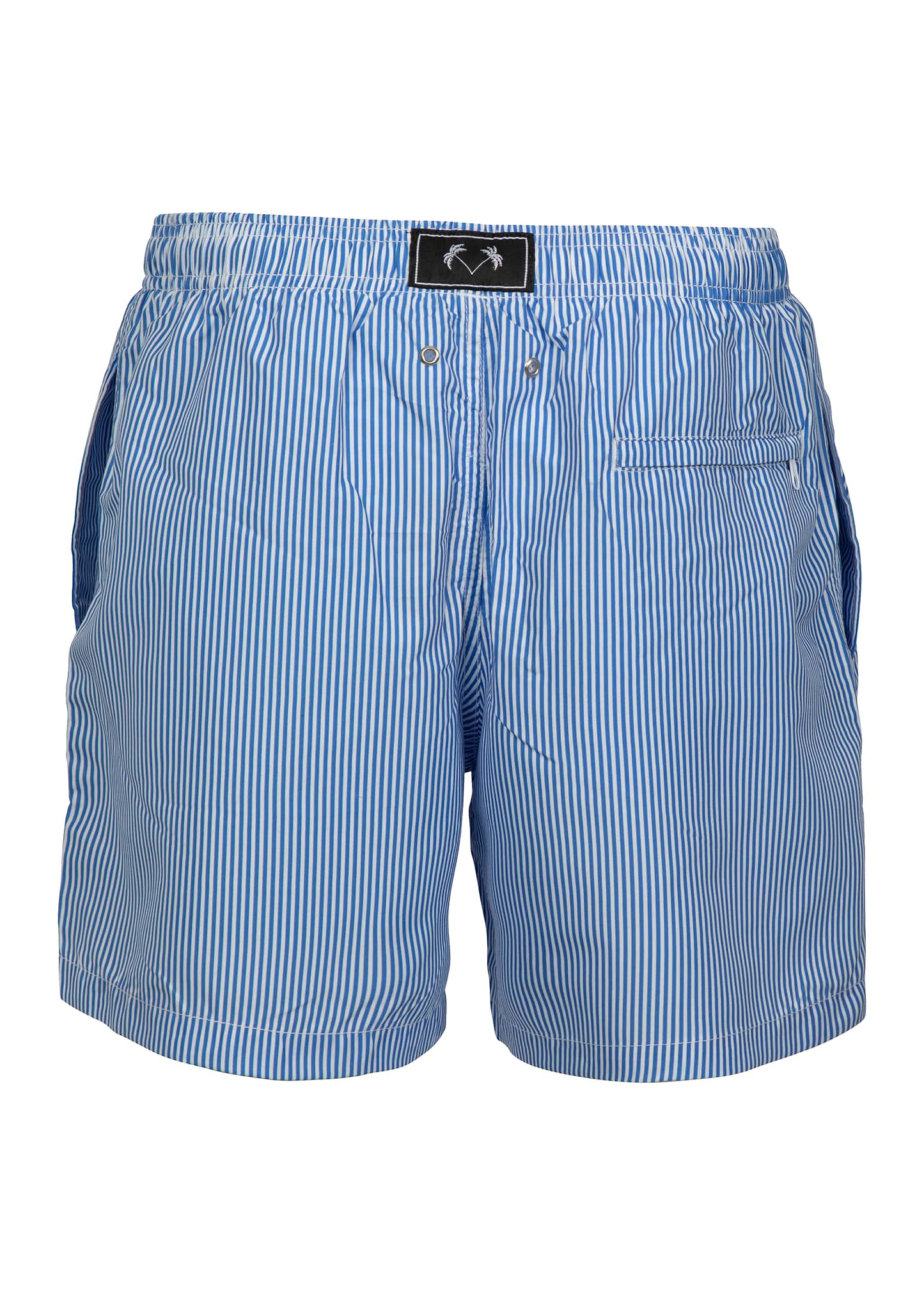 MAN SWIM SHORT - BLUE STRIPES